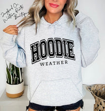 Load image into Gallery viewer, HOODIE WEATHER SWEATSHIRT | ASH GRAY | SPORT GRAY | SAND | FOREST GREEN
