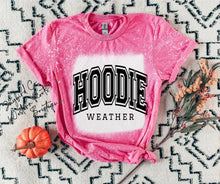 Load image into Gallery viewer, HOODIE WEATHER BLEACHED TEE
