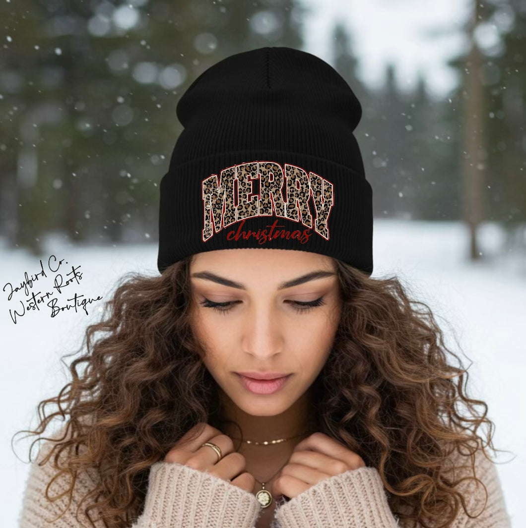 MERRY CHRISTMAS | BEANIE HAT