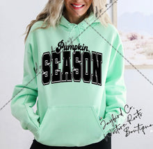 Load image into Gallery viewer, PUMPKIN SEASON SWEATSHIRT | MINT GREEN | ORCHID | DARK HEATHER | WHITE

