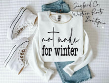 Load image into Gallery viewer, NOT MADE FOR WINTER | ASH GRAY | SPORT GRAY | SAND | WHITE
