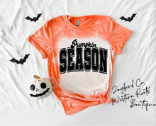 Load image into Gallery viewer, PUMPKIN SEASON BLEACHED TEE
