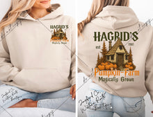 Load image into Gallery viewer, HAGRADS PUMPKIN FARM SWEATSHIRT | ASH GRAY | SPORT GRAY | SAND | FOREST GREEN

