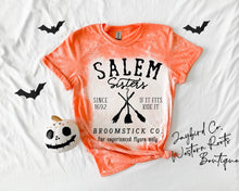 Load image into Gallery viewer, SALEM SISTERS BLEACHED TEE

