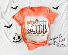 Load image into Gallery viewer, HOCUS POCUS BROOM CO. BLEACHED TEE
