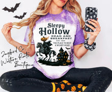 Load image into Gallery viewer, SLEEPY HOLLOW BLEACHED TEE
