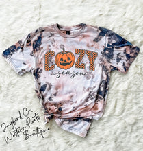 Load image into Gallery viewer, COZY SEASON BLEACHED TEE
