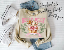 Load image into Gallery viewer, HOLLY JOLLY CHRISTMAS | ASH GRAY | SPORT GRAY | SAND | WHITE
