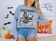 Load image into Gallery viewer, HOMEBODY SKELLI HOODIE/CREW SWEATSHIRT
