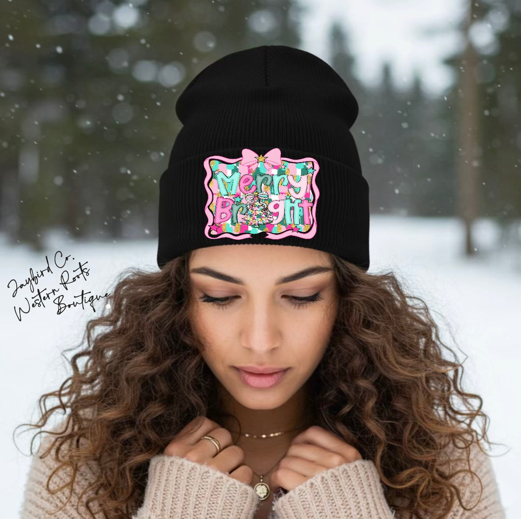 MERRY BRIGHT | BEANIE HAT