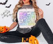 Load image into Gallery viewer, SPOOKY SEASON BLEACHED TEE
