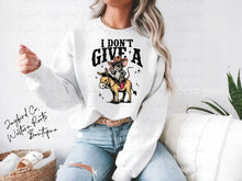 Load image into Gallery viewer, I DONT GIVE A RATS ASS HOODIE/CREW SWEATSHIRT
