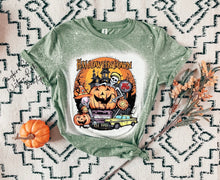 Load image into Gallery viewer, HALLOWEENTOWN  BLEACHED TEE

