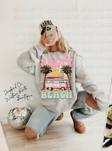 Load image into Gallery viewer, SALTY BEACH HOODIE/CREW SWEATSHIRT
