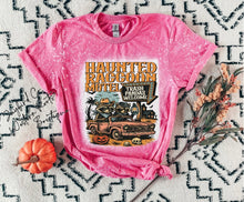 Load image into Gallery viewer, HAUNTED RACCOON MOTEL BLEACHED TEE
