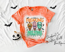 Load image into Gallery viewer, IM FREAKIN MELTING BLEACHED TEE
