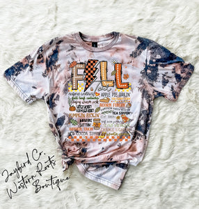FALL BLEACHED TEE