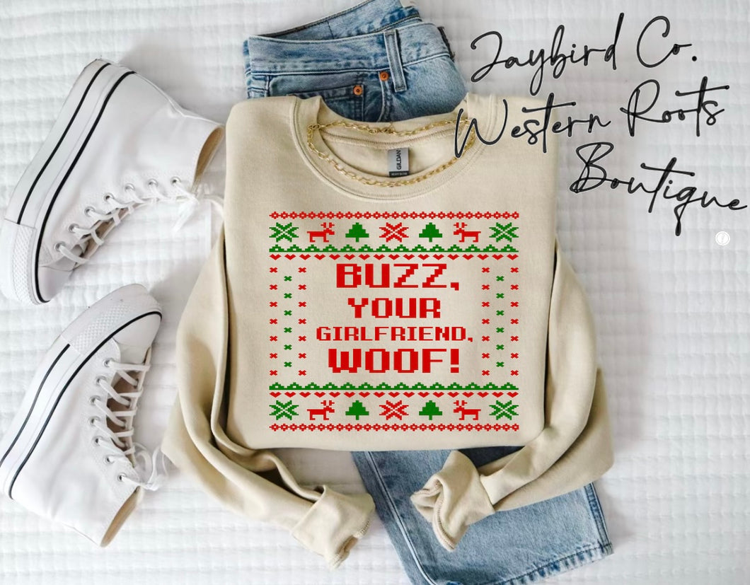 BUZZ WOOF YOUR GIRLFRIEND | ASH GRAY | SPORT GRAY | SAND | WHITE