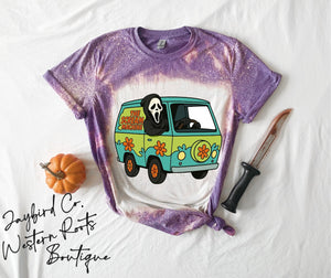 SCREAM MACHINE BLEACHED TEE