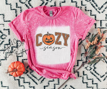Load image into Gallery viewer, COZY SEASON BLEACHED TEE
