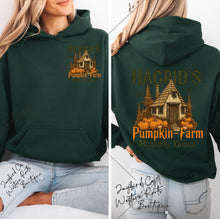 Load image into Gallery viewer, HAGRADS PUMPKIN FARM SWEATSHIRT | ASH GRAY | SPORT GRAY | SAND | FOREST GREEN
