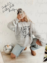 Load image into Gallery viewer, NOTE TO SELF HOODIE/CREW SWEATSHIRT
