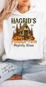HAGRADS PUMPKIN FARM SWEATSHIRT | MINT GREEN | ORCHID | DARK HEATHER | WHITE
