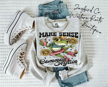 Load image into Gallery viewer, MAKE SENSE COMMON AGAIN | ASH GRAY | SPORT GRAY | SAND | WHITE
