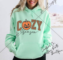 Load image into Gallery viewer, COZY SEASON SWEATSHIRT | MINT GREEN | ORCHID | DARK HEATHER | WHITE
