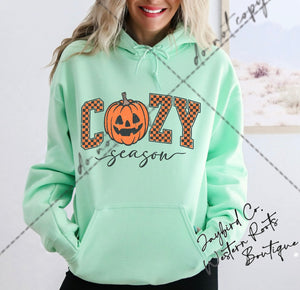 COZY SEASON SWEATSHIRT | MINT GREEN | ORCHID | DARK HEATHER | WHITE
