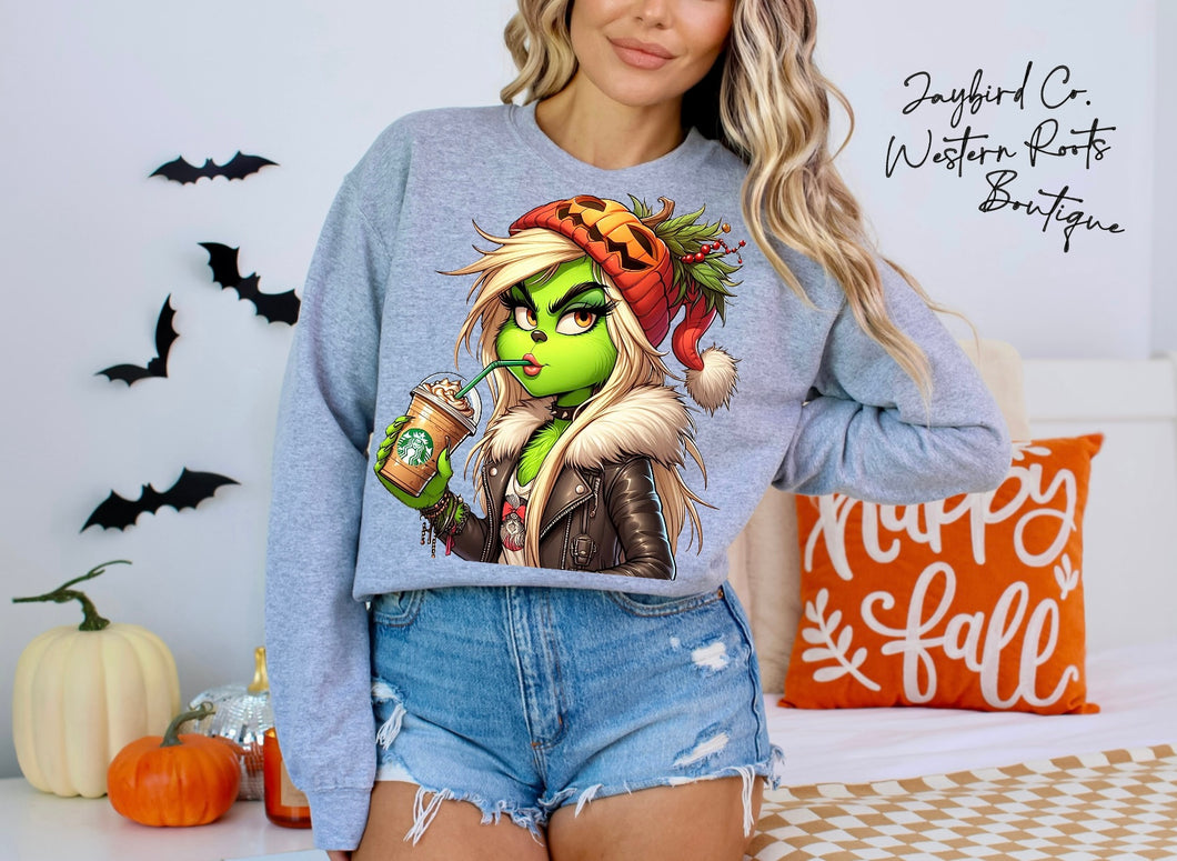 HALLOWEEN GRINCH | ASH GRAY | SPORT GRAY | SAND | FOREST GREEN