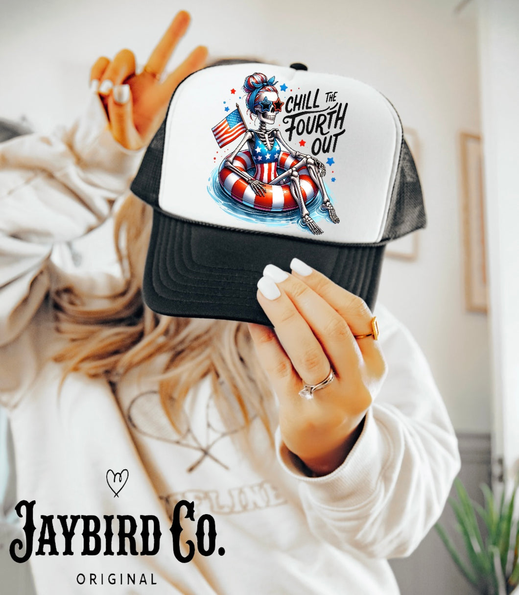 Chill The Forth Out|Trucker Hat