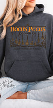 Load image into Gallery viewer, HOCUS POCUS BROOM CO. SWEATSHIRT | MINT GREEN | ORCHID | DARK HEATHER | WHITE

