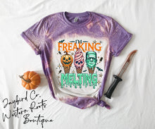 Load image into Gallery viewer, IM FREAKIN MELTING BLEACHED TEE
