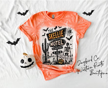 Load image into Gallery viewer, SKELLIE MOTEL BLEACHED TEE
