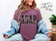 Load image into Gallery viewer, ALWAYS STOP AND PRAY BLEACHED TEE
