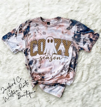 Load image into Gallery viewer, COZY SEASON BLEACHED TEE
