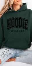 Load image into Gallery viewer, HOODIE WEATHER SWEATSHIRT | ASH GRAY | SPORT GRAY | SAND | FOREST GREEN

