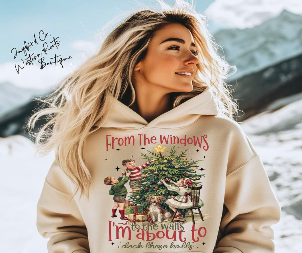 IM ABOUT TO DECK THESE HALLS | ASH GRAY | SPORT GRAY | SAND | WHITE