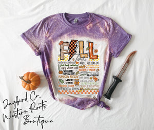 FALL BLEACHED TEE