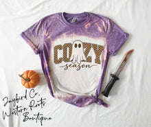 Load image into Gallery viewer, COZY SEASON BLEACHED TEE
