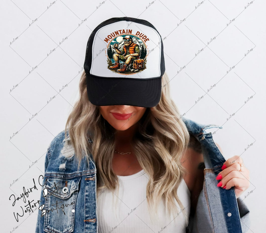 Bigfoot Mountain Dude|Trucker Hat