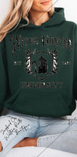 Load image into Gallery viewer, WITCH HUNTER UNIVERSITY SWEATSHIRT | ASH GRAY | SPORT GRAY | SAND | FOREST GREEN
