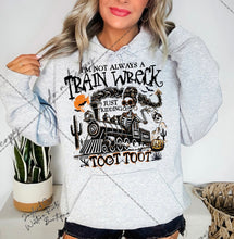 Load image into Gallery viewer, TRAIN WRECK SWEATSHIRT | ASH GRAY | SPORT GRAY | SAND | FOREST GREEN
