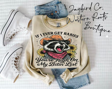 Load image into Gallery viewer, IF I EVER GET RABIES | ASH GRAY | SPORT GRAY | SAND | WHITE
