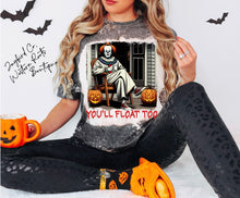 Load image into Gallery viewer, YOU WILL FLOAT TOO BLEACHED TEE
