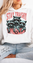 Load image into Gallery viewer, STAY TRASHY SWEATSHIRT | MINT GREEN | ORCHID | DARK HEATHER | WHITE
