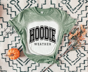 HOODIE WEATHER BLEACHED TEE