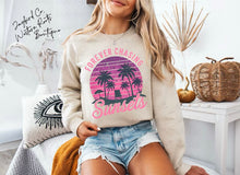 Load image into Gallery viewer, FOREVER CHASING SUNSETS HOODIE/CREW SWEATSHIRT
