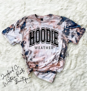 HOODIE WEATHER BLEACHED TEE